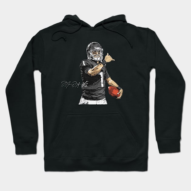 Marcus Mariota Atlanta Aloha Hoodie by MASTER_SHAOLIN